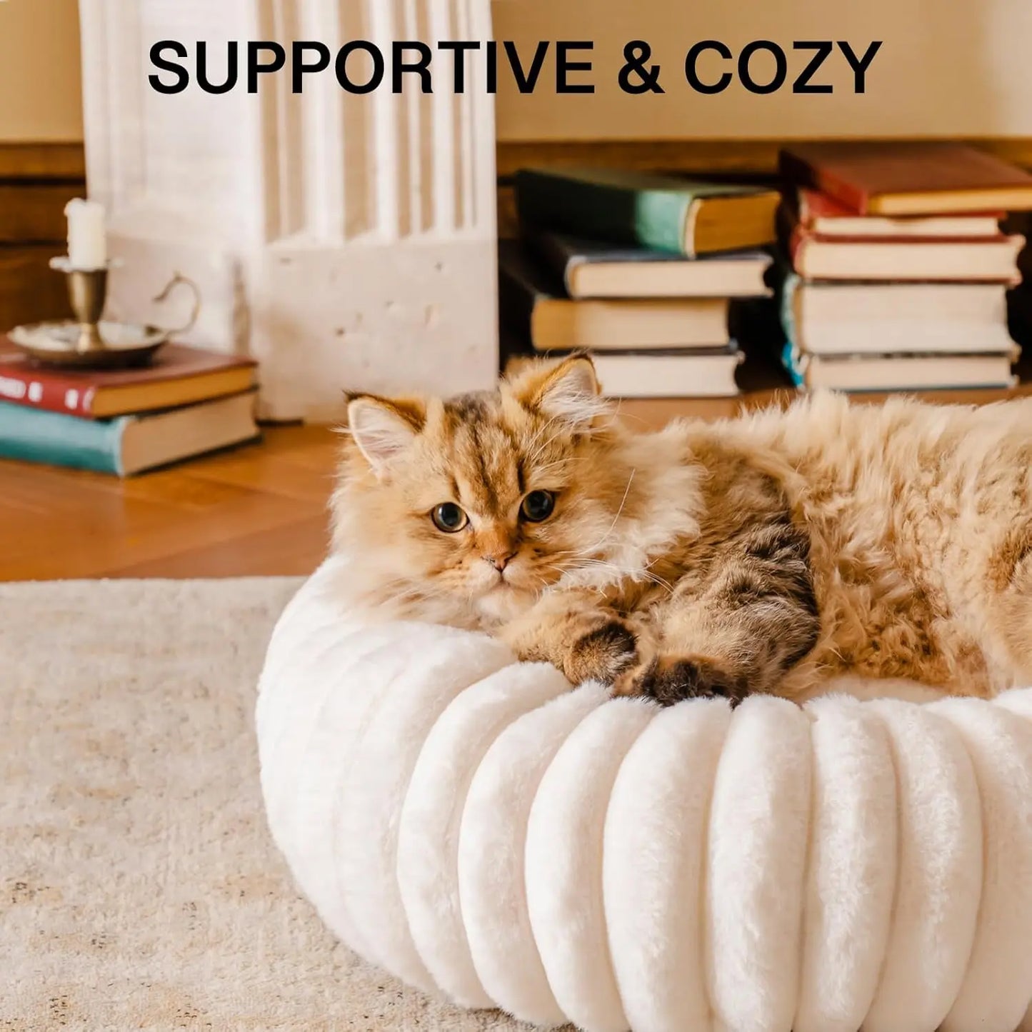 Donut Dog Bed For Small Dogs/Cats