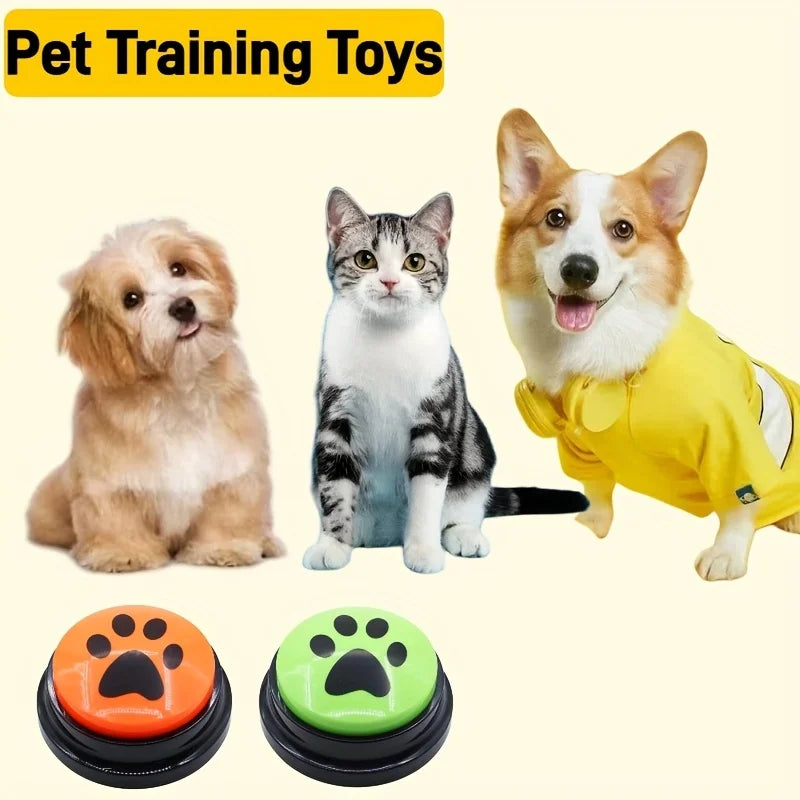 Recordable Talking Pet Interactive Training Buttons Communication Toy