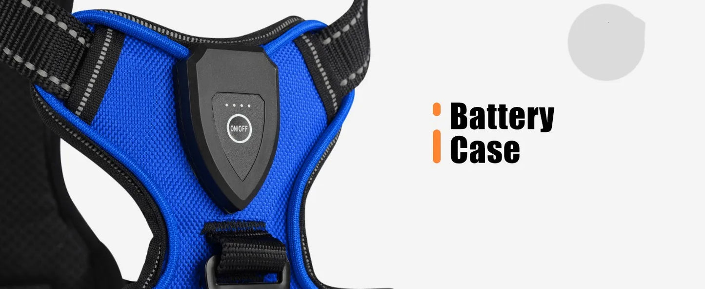 Rechargable LED Dog Harness