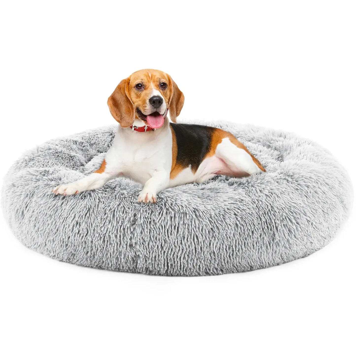Round Fluffy Anti-Slip Cat/Dog Bed