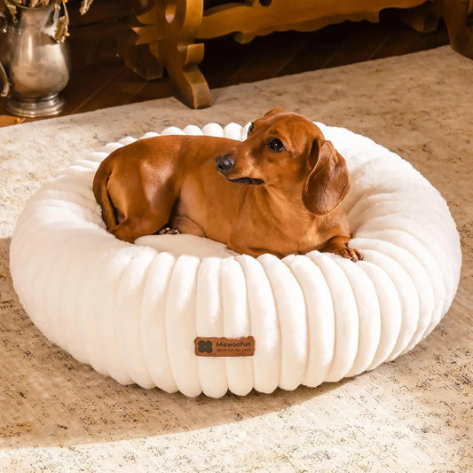 Donut Dog Bed For Small Dogs/Cats