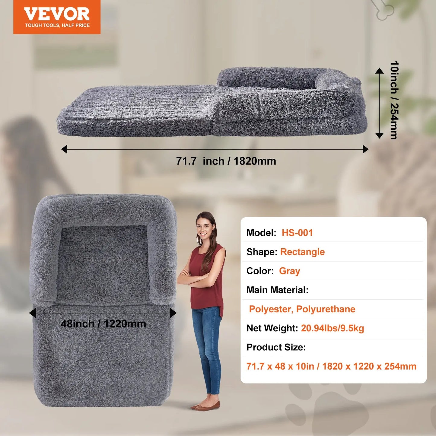 Human sized Dog Bed