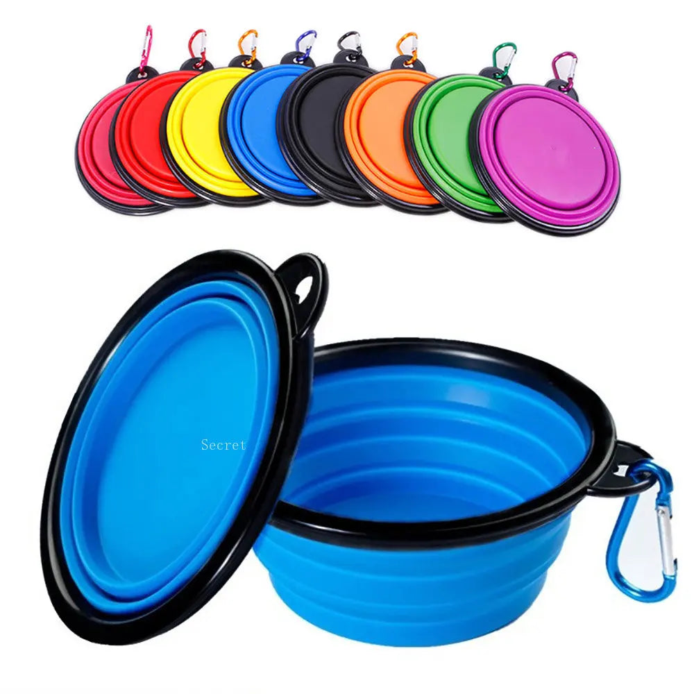 Collapsible Silicon Food/Water Bowl