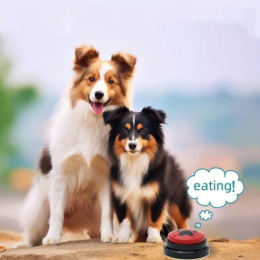 Recordable Talking Pet Interactive Training Buttons Communication Toy