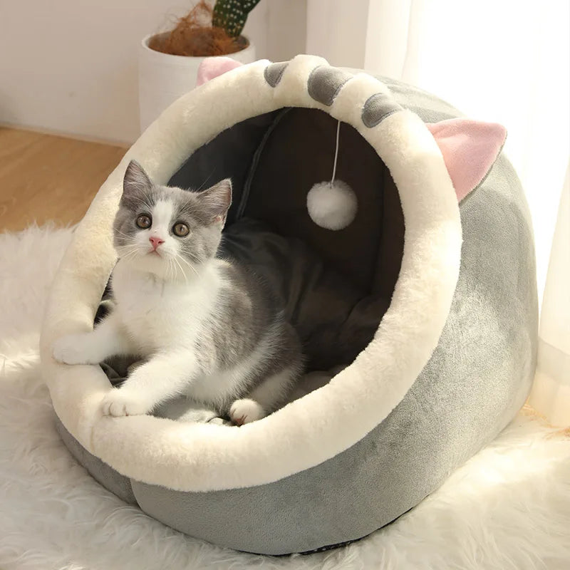 Pet Tent Cave Bed for Cats/Small Dogs