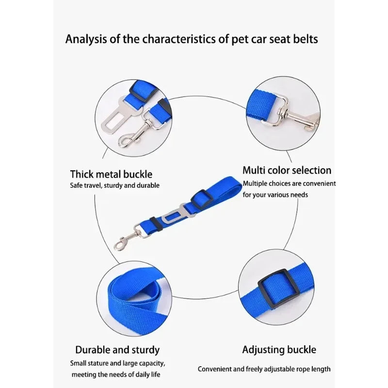 Pet Dog Safety Leash For Car