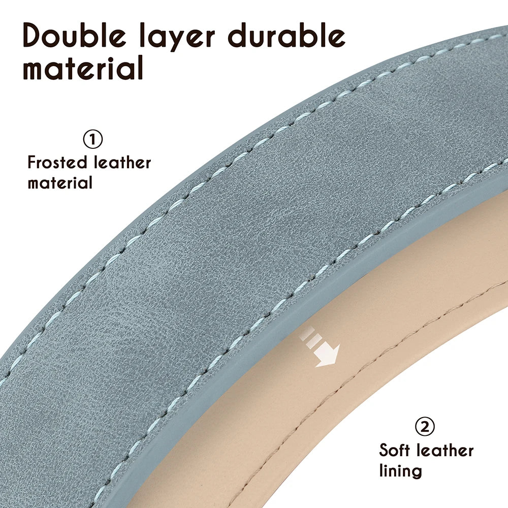 Soft Padded Leather Dog Collar