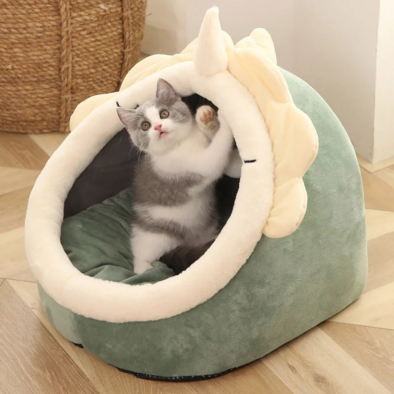Pet Tent Cave Bed for Cats/Small Dogs
