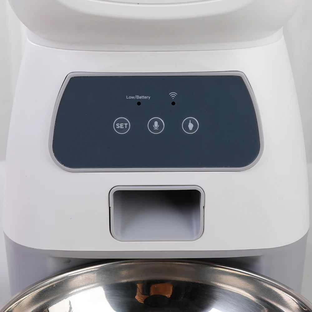 3.5L Smart Automatic Pet Feeder with WiFi & Voice Recorder