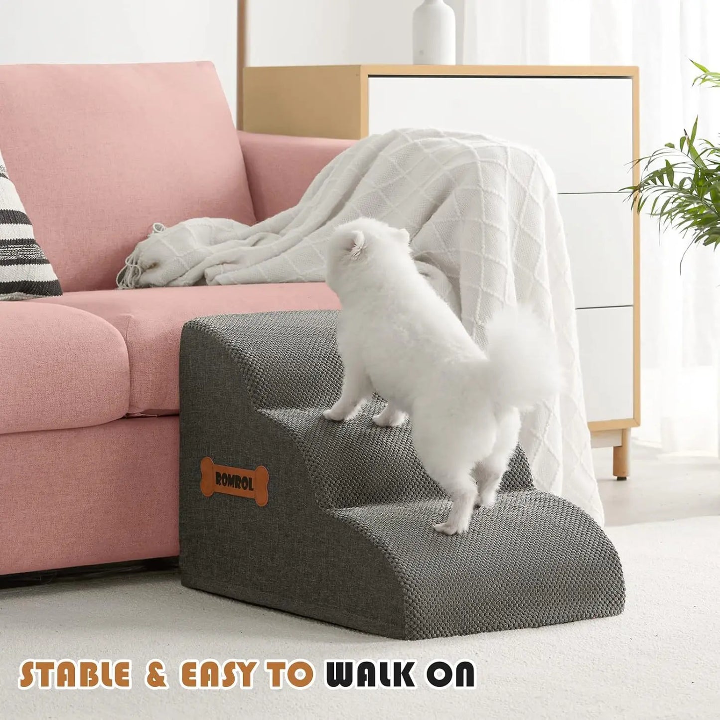 Pet Stairs for Small Dogs/Cats For Beds and Couches