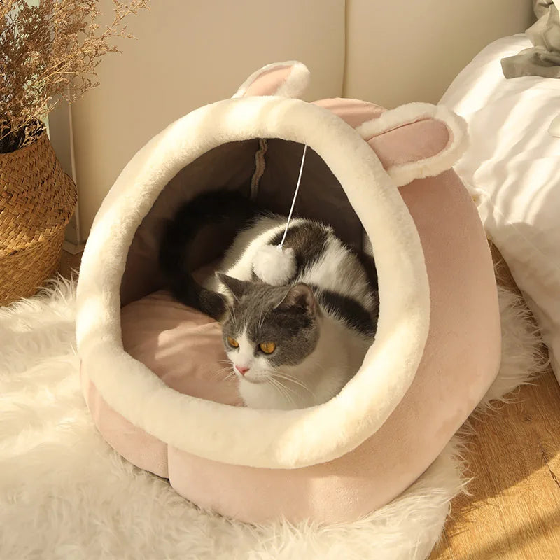 Pet Tent Cave Bed for Cats/Small Dogs