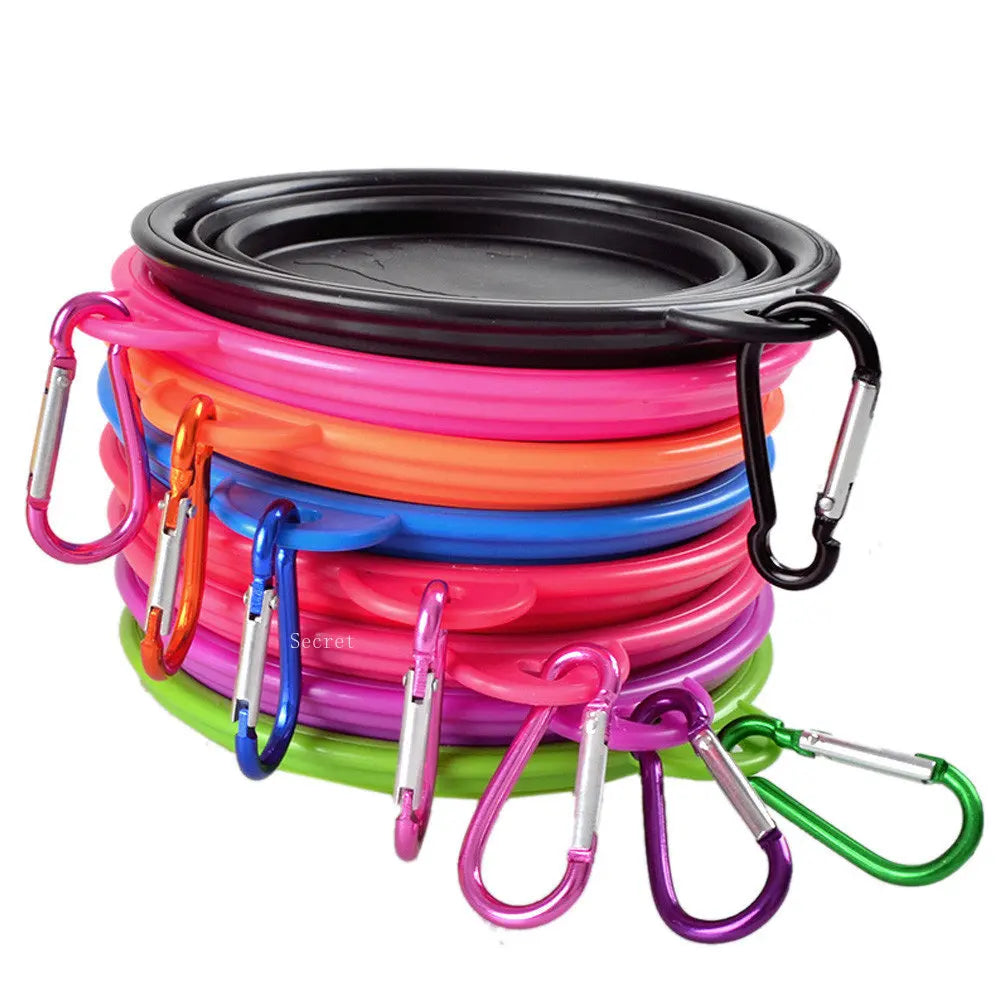 Collapsible Silicon Food/Water Bowl