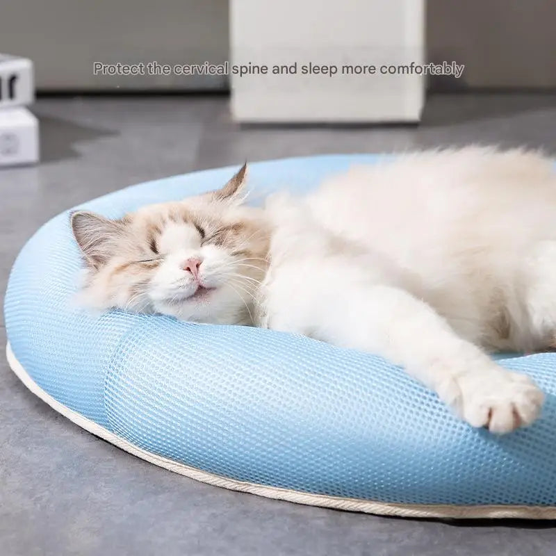 Summer Cooling Pet Bed Breathable Sleeping Mat For Small Dog/Cats