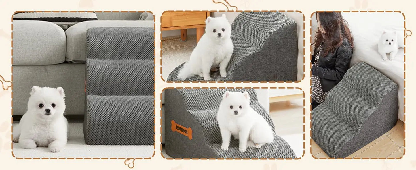 Pet Stairs for Small Dogs/Cats For Beds and Couches